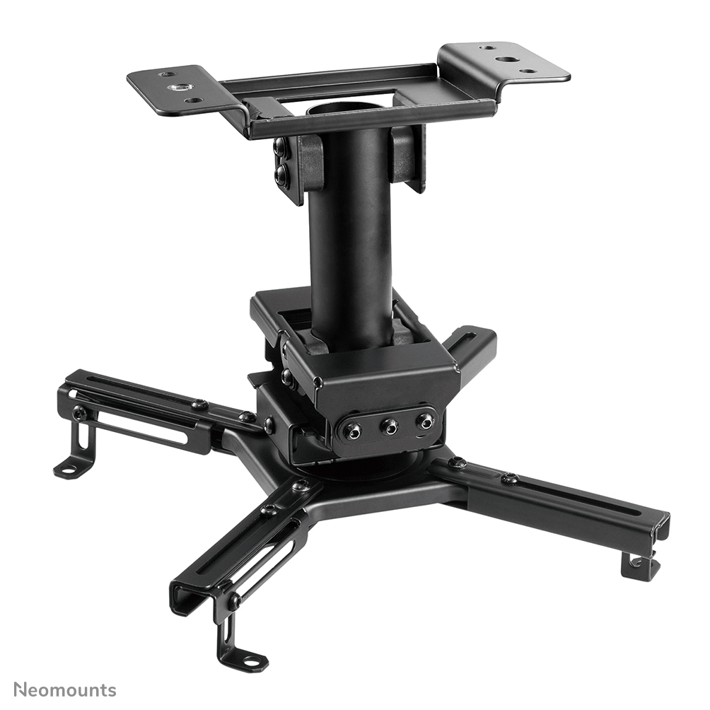 Neomounts CL25-530BL1 Support de plafond pour vidéoprojecteur - h 25.5 cm - installation facile - orientable